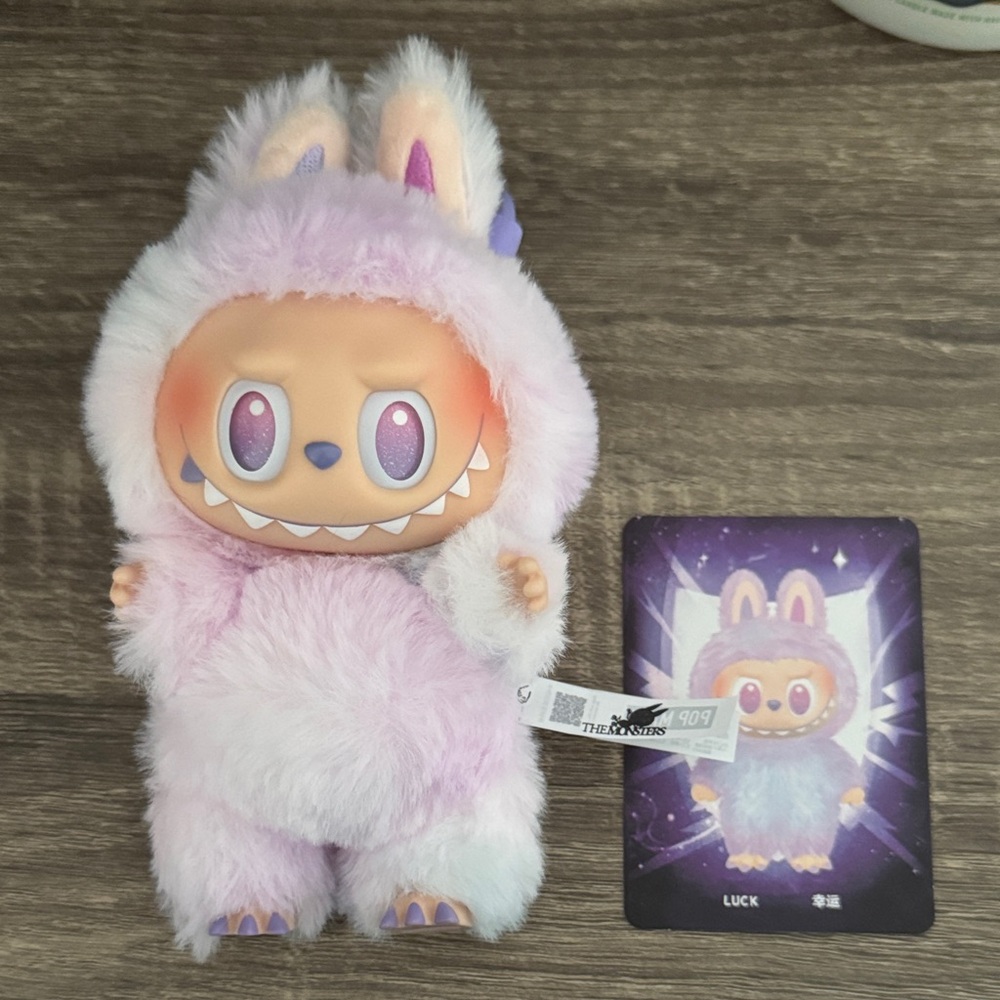 Authentic Big into Energy V3 Labubu- Luck